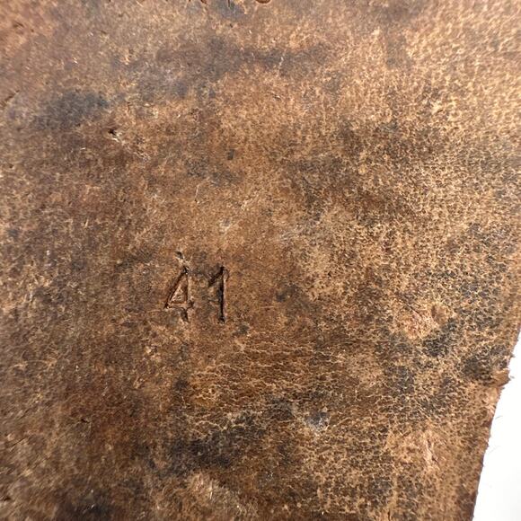 Celine Burgundy Leather Wedge Espadrilles Sandals Size 41/ US10 - Picture 10 of 12